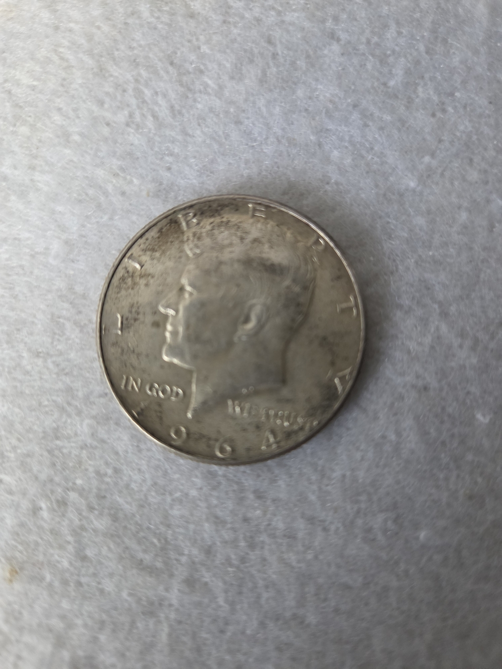 1964 90% silver kennedy half dollar